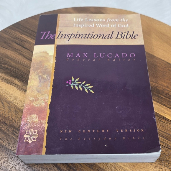 The Inspirational Bible: Life Lessons from the Inspired Word of God Max Lucado - Picture 1 of 7